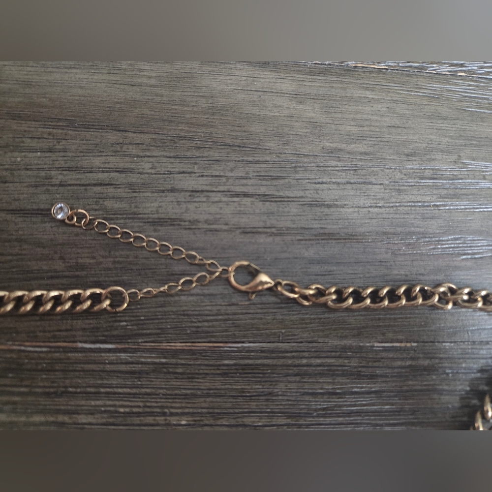 Valentina Crystal Bib Statement Necklace - Picture 8 of 9